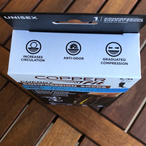 Copper Fit Energy Compression Socks size S/M - Picture 4 of 8